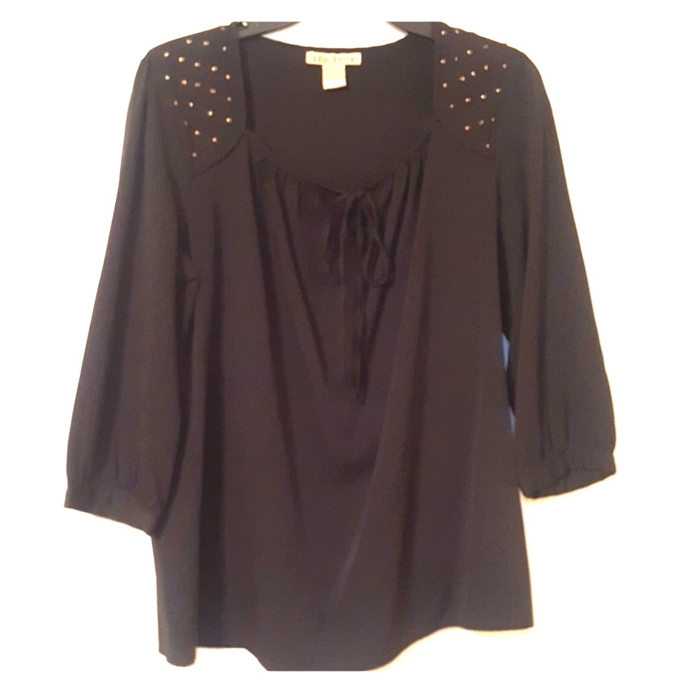 Black dress blouse
